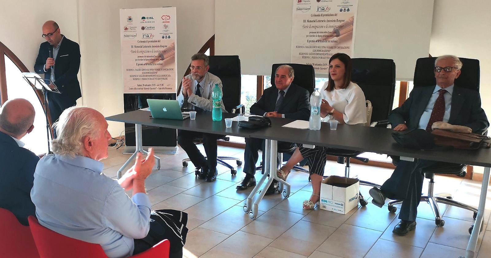 Grottole, Premio Rongone: ecco i premiati