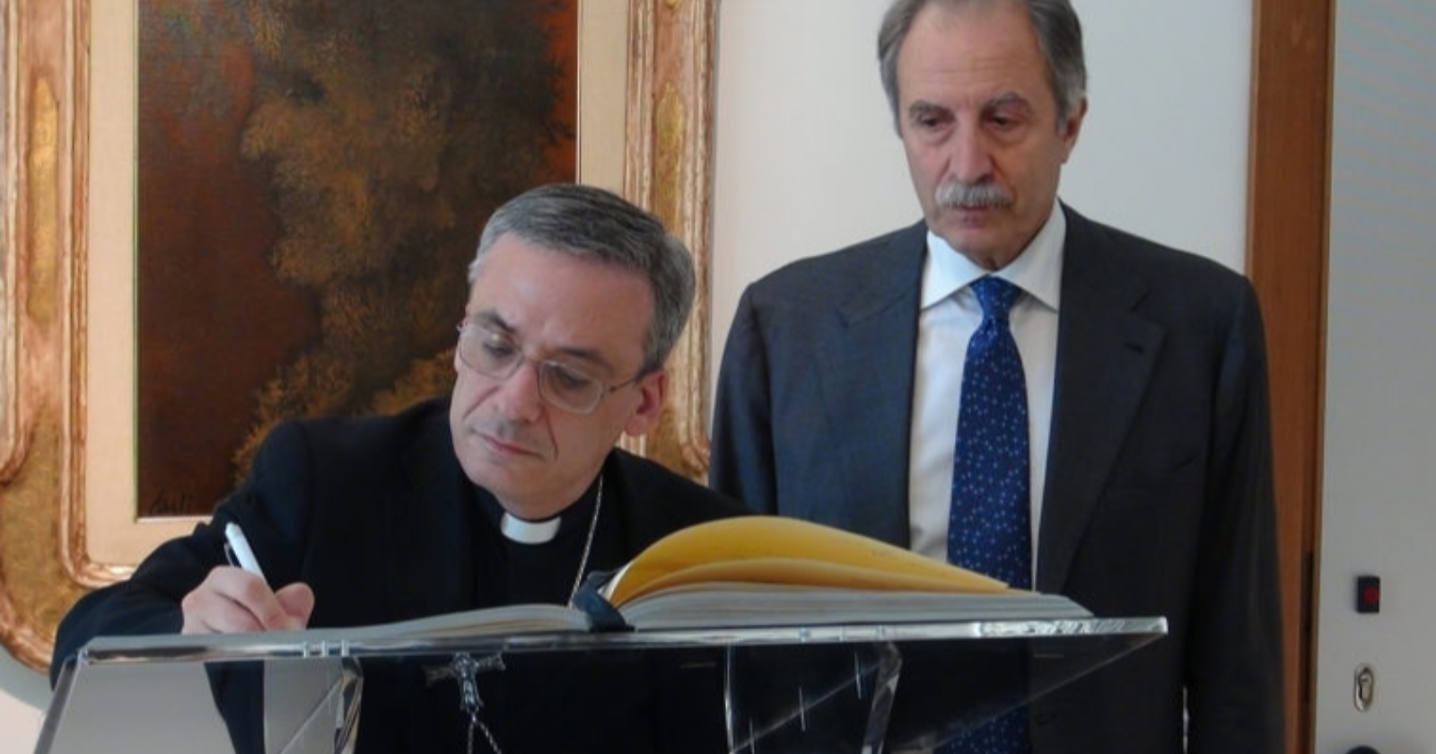 Crob di Rionero, l'arcivescovo Fanelli incontra il presidente Bardi