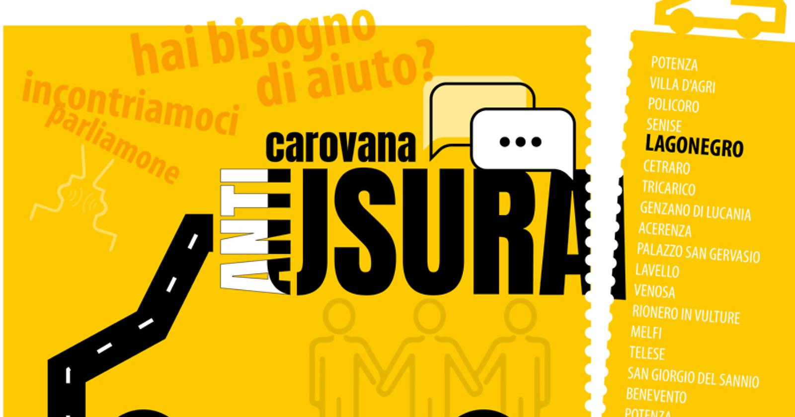 La Carovana antiusura fa tappa a Lagonegro: appuntamento il 9 ottobre