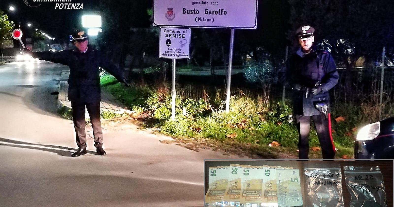 Halloween da sballo con le droghe sintetiche a Terranova di Pollino: arresti e denunce