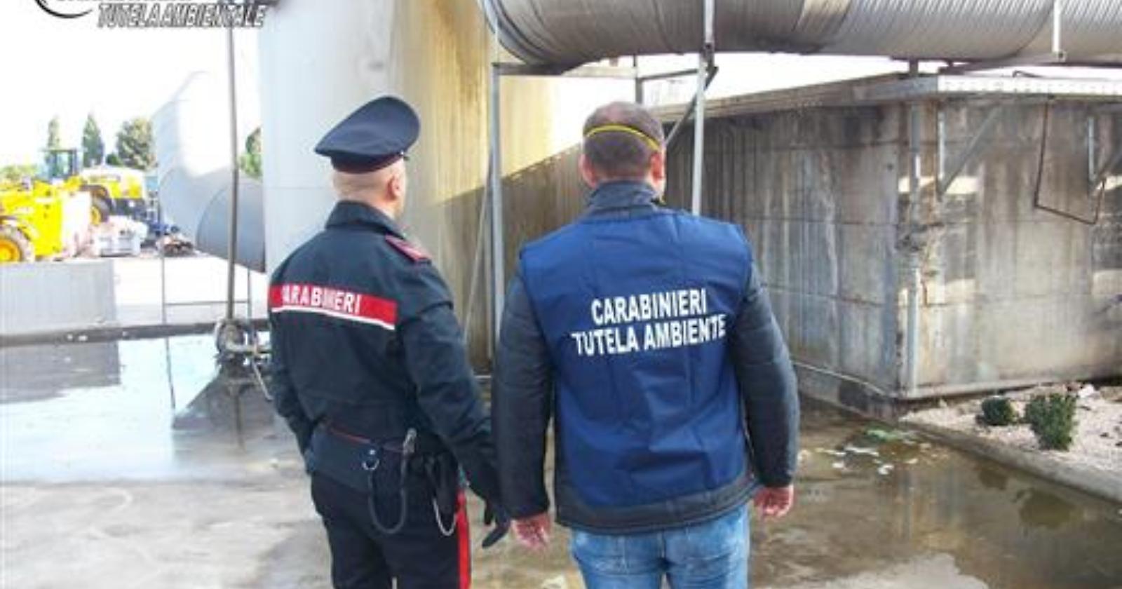 Lucera, i Carabinieri del Noe sequestrano l'impianto dei rifiuti