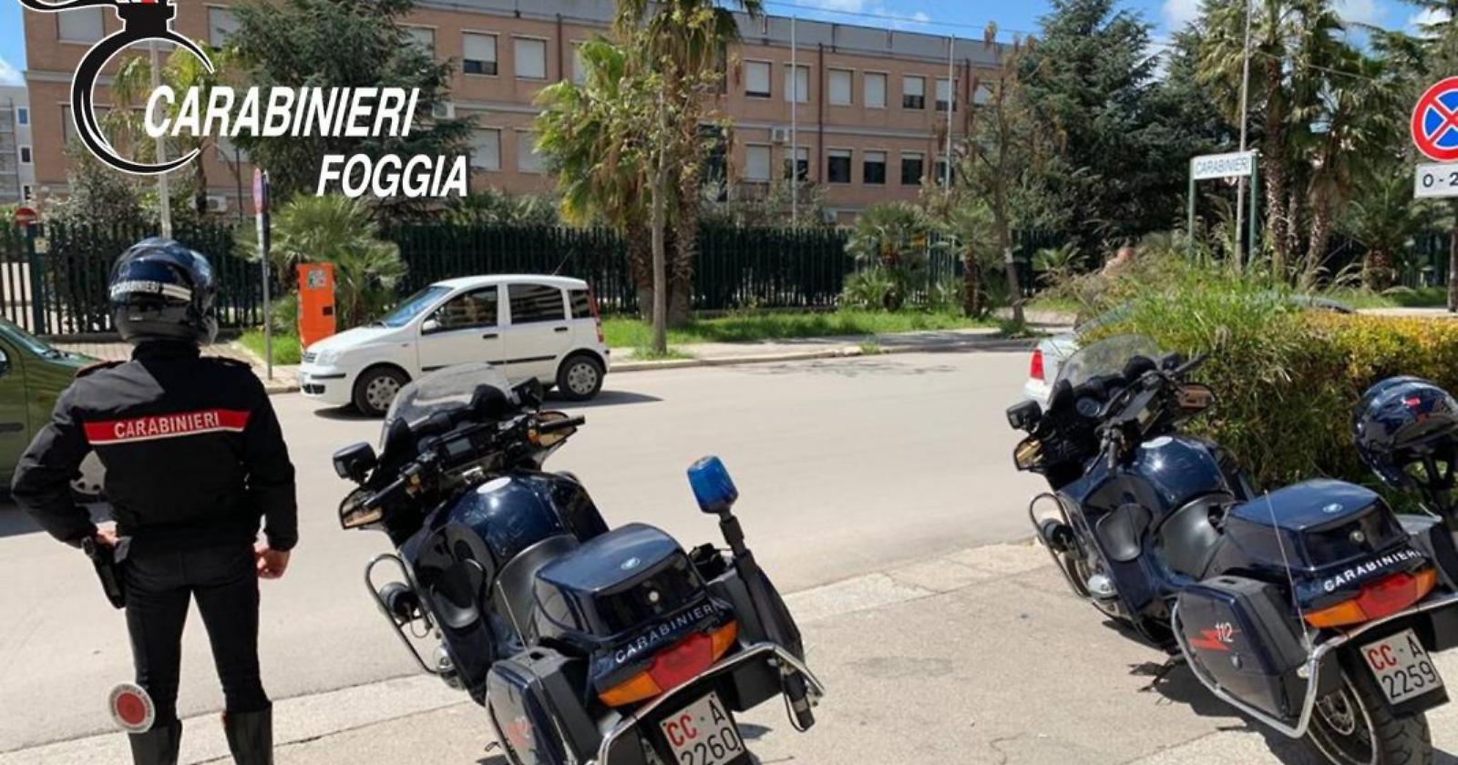 Evadono dai domiciliari, 5 arresti a Cerignola da parte dei Carabinieri