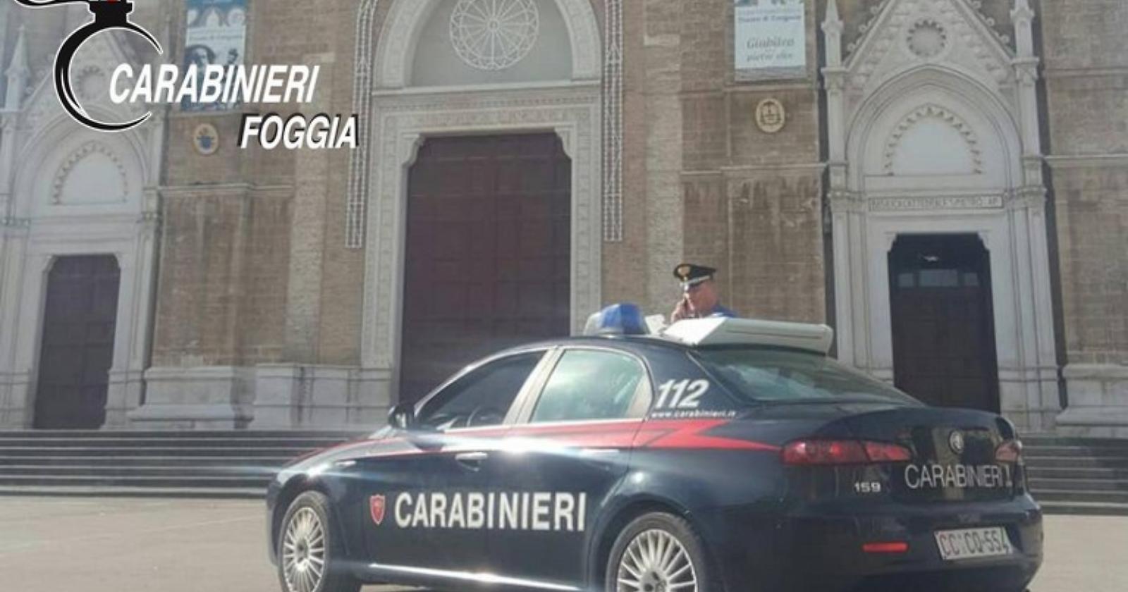 Ricettazione di auto rubata, custodia cautelare in carcere eseguita dai Carabinieri per due cerignolani