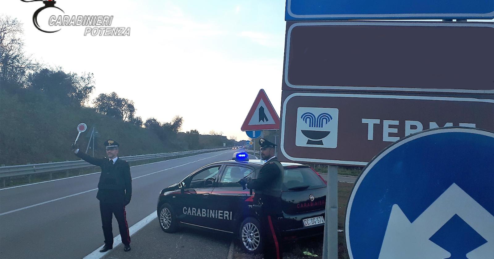 Rapolla, sorvegliato speciale senza patente guidava ubriaco: arrestato