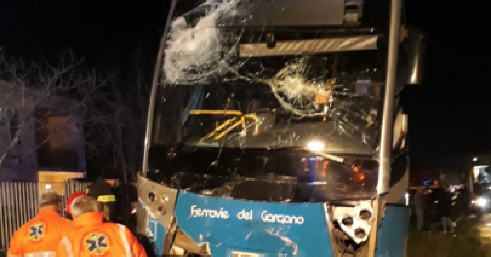 Due i morti nell'incidente tra un autobus di Ferrovie del Gargano e un'auto a "Giardinetto"