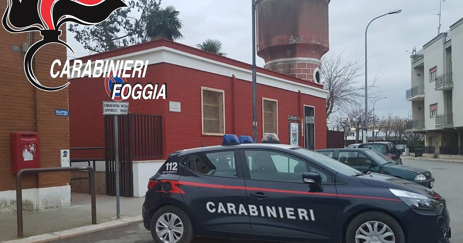 I carabinieri sventano un furto alla stazione di Trinitapoli: in manette pregiudicato di Trani