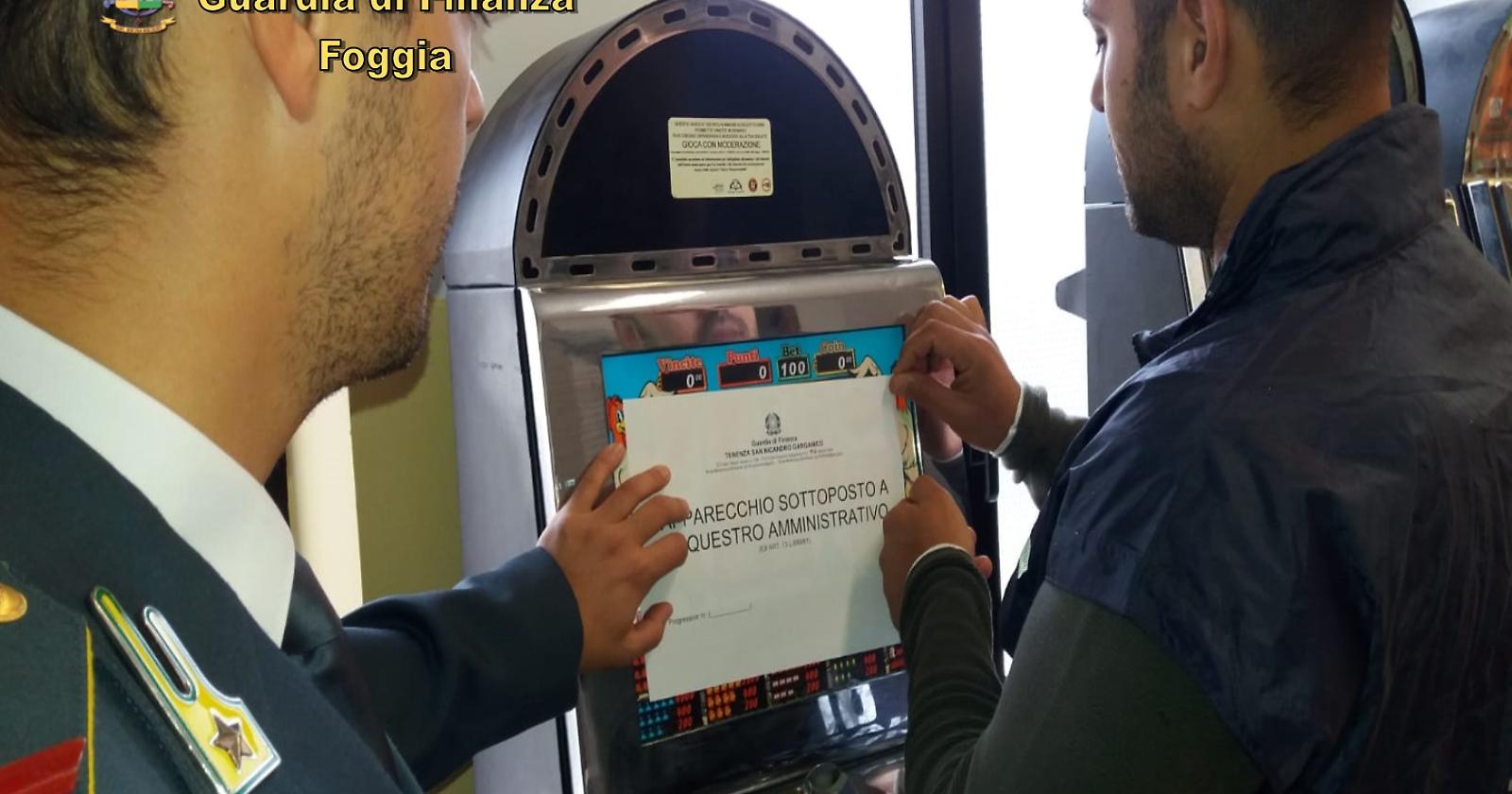 La GdF punta sulle scommesse illegali a San Nicandro Garganico e porta a casa 8 milioni di imposte evase