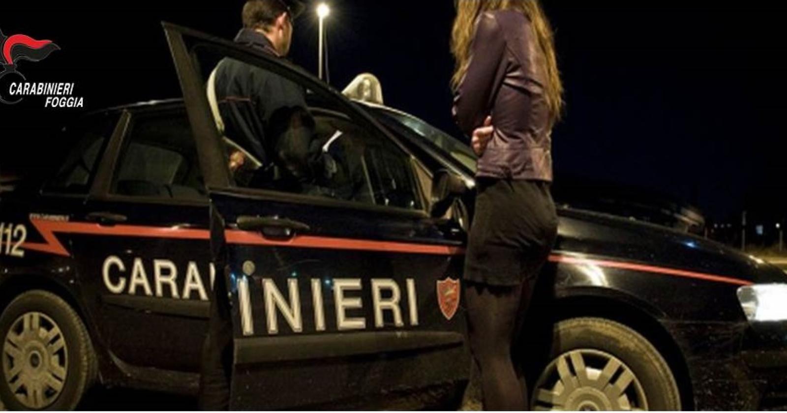I Carabinieri fanno saltare un avviato giro di prostituzione a Marina di Lesina