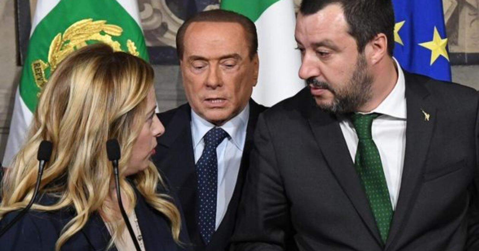 Regionali, Puglia contesa tra Meloni e Salvini: Berlusconi se ne lava le mani