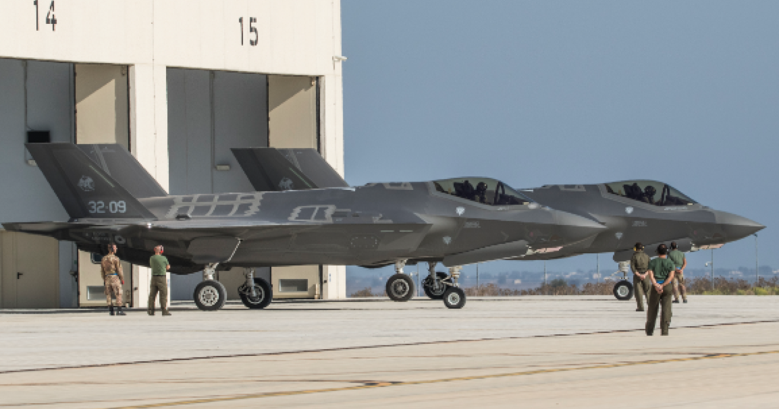 Il comando aereo di combattimento spagnolo si allena all'Amendola per il "Red Flag" in Nevada