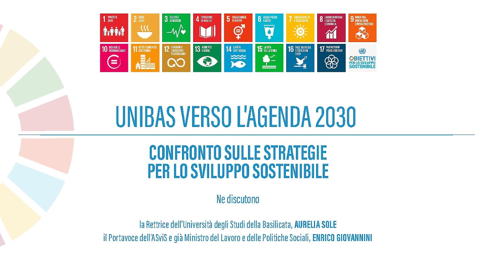 L’Unibas verso l’Agenda 2030: confronto sulle strategie per lo sviluppo sostenibile