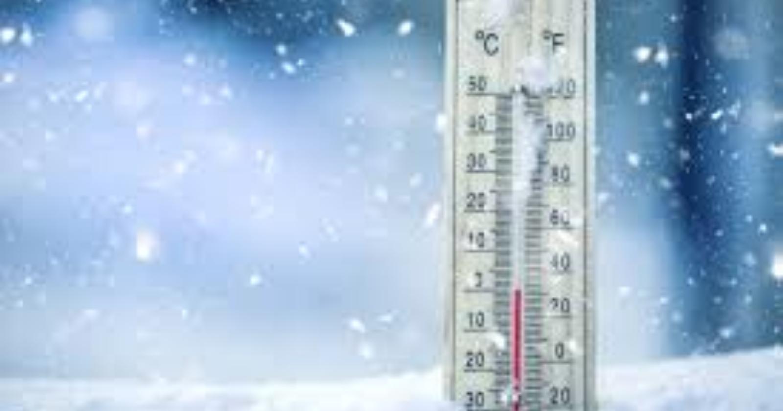 Fiocchi di neve su Potenza e temperature in picchiata