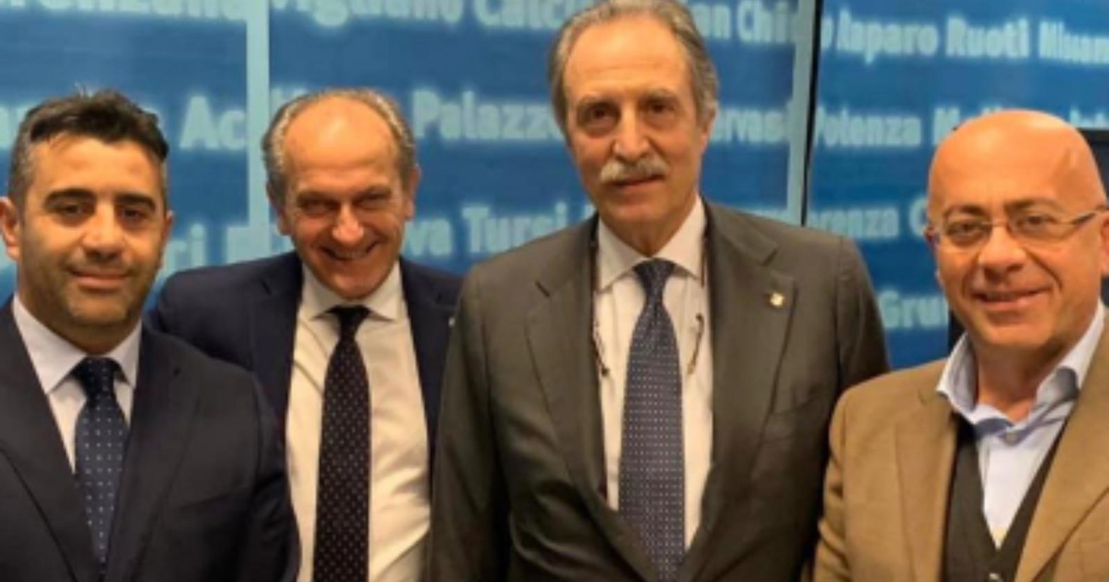 I consiglieri azzurri in Regione: «No allo scippo di fondi da destinare al Sud»
