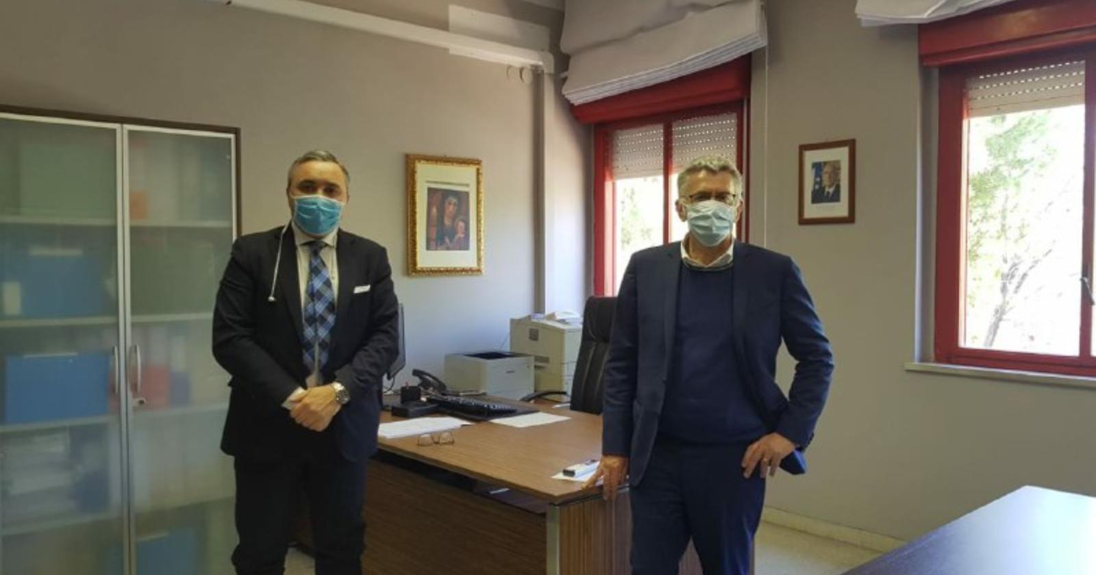 Policlinico di Foggia, Lovecchio elogia i sanitari e tiene d'occhio Dattoli