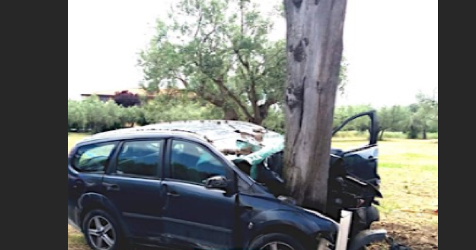Schianto contro un albero, ad Ortona muore un 48enne di Foggia