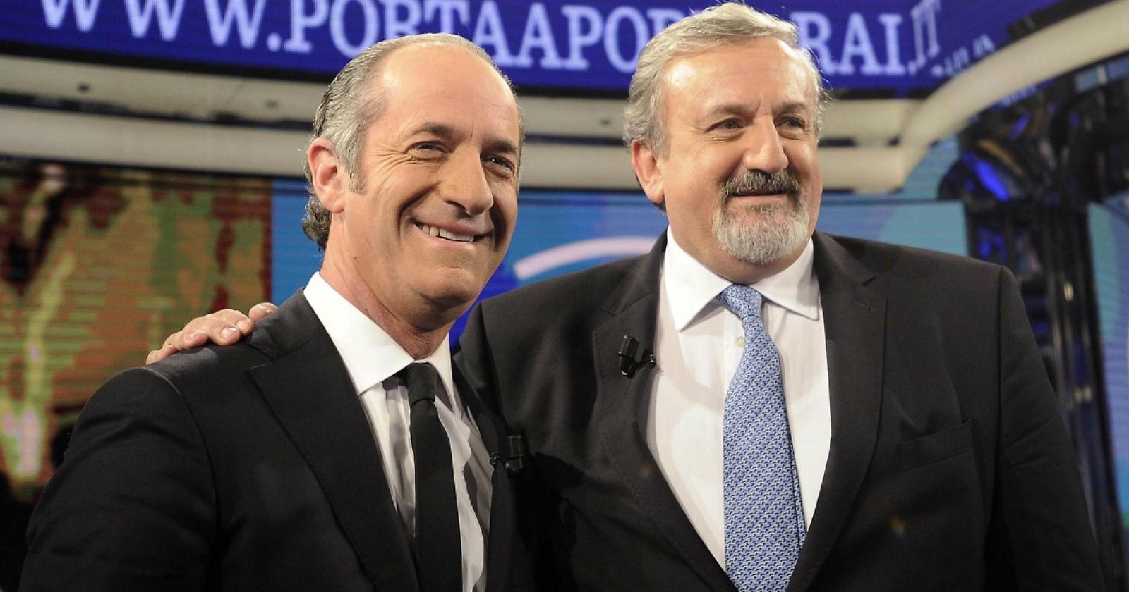 Emiliano e Zaia guidano la classifica dei presidenti di Regione più graditi