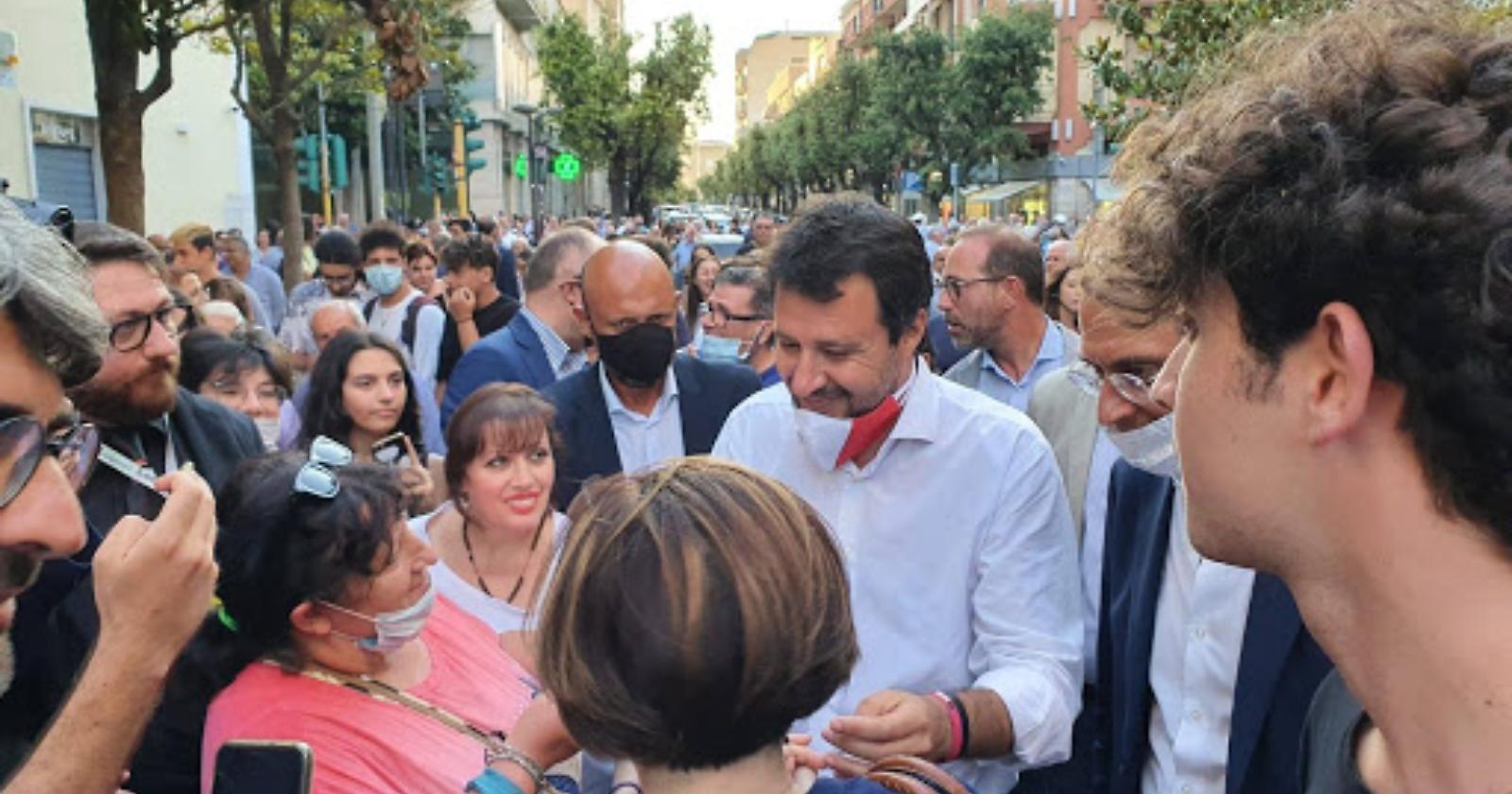 Anche in Puglia Salvini gioca soprattutto per sé: non un solo appuntamento del suo tour con Fitto