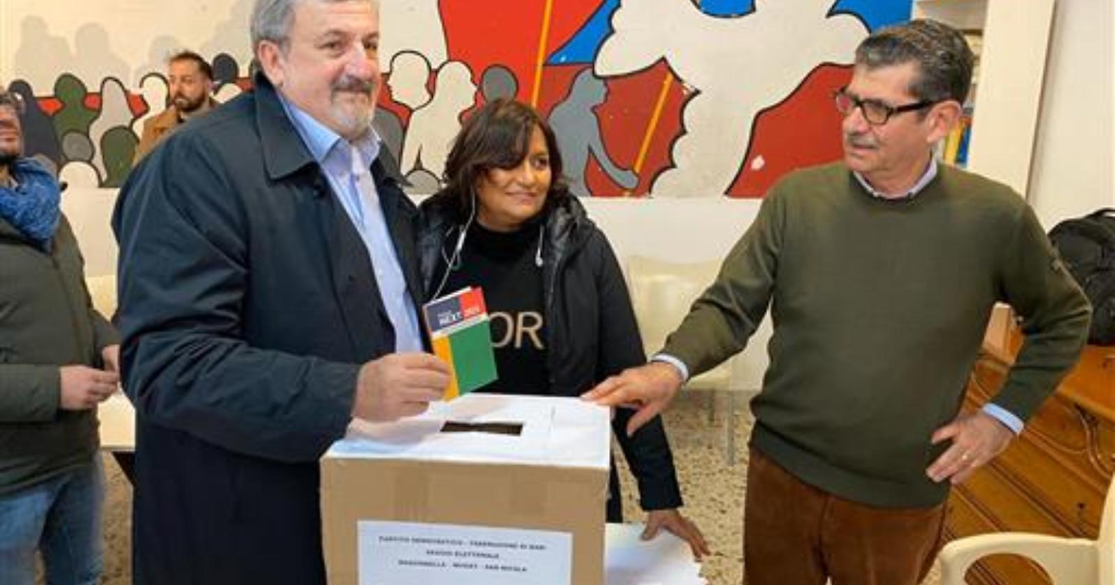 Regionali, secondo un sondaggio di Euromedia per il Ministero dell'Interno Emiliano è il più gradito e stacca Fitto di un punto