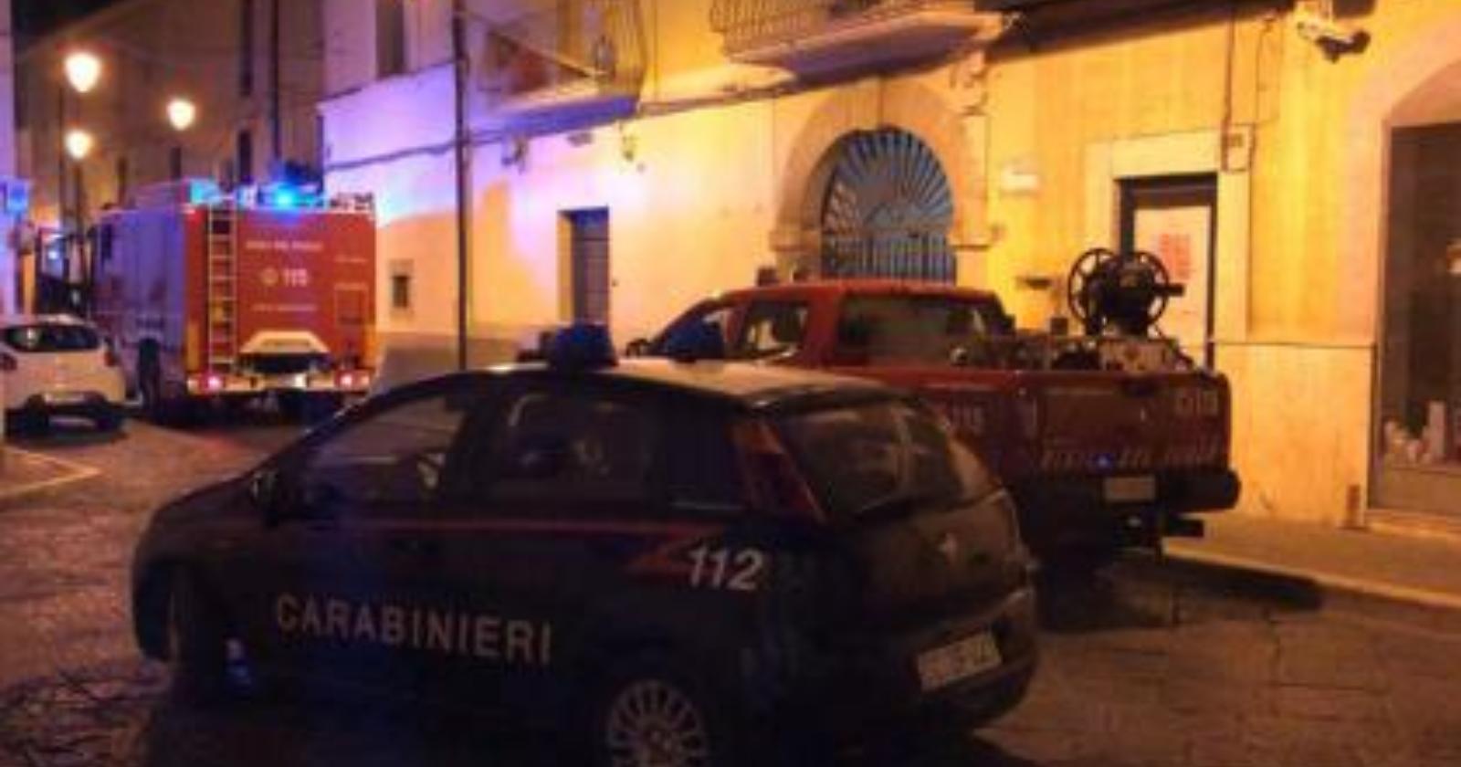 Foggia, 13 famiglie evacuate per il crollo di un solaio