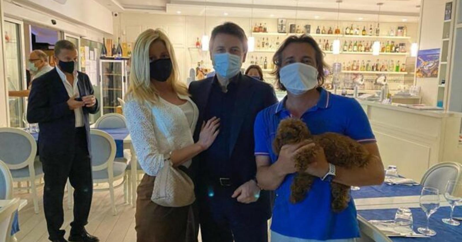 Weekend nel suo Gargano per Conte: cena romantica a Manfredonia, con pesce esclusivamente del golfo sipontino