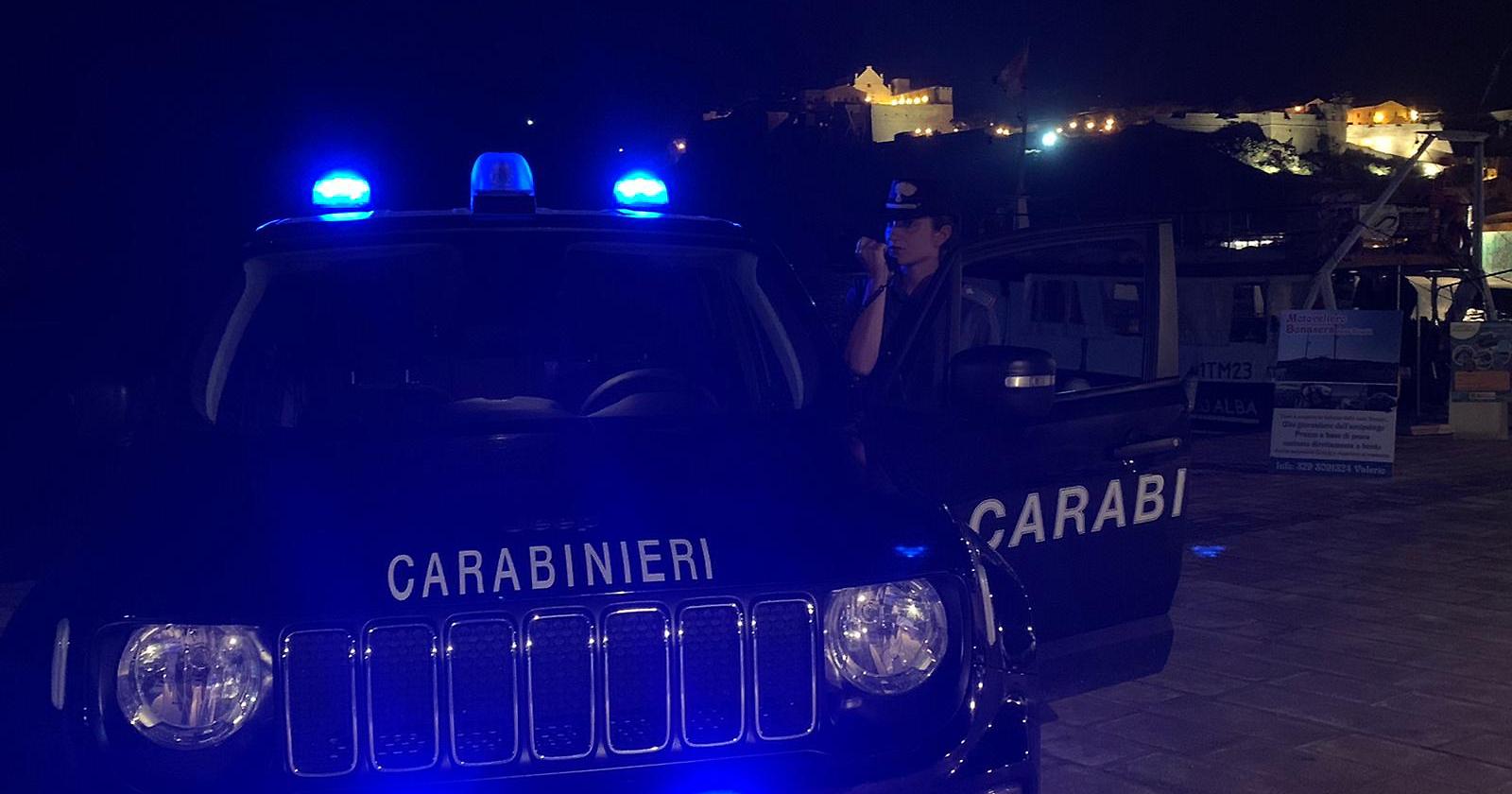 I Carabinieri arrestano la movida da sballo sul Gargano