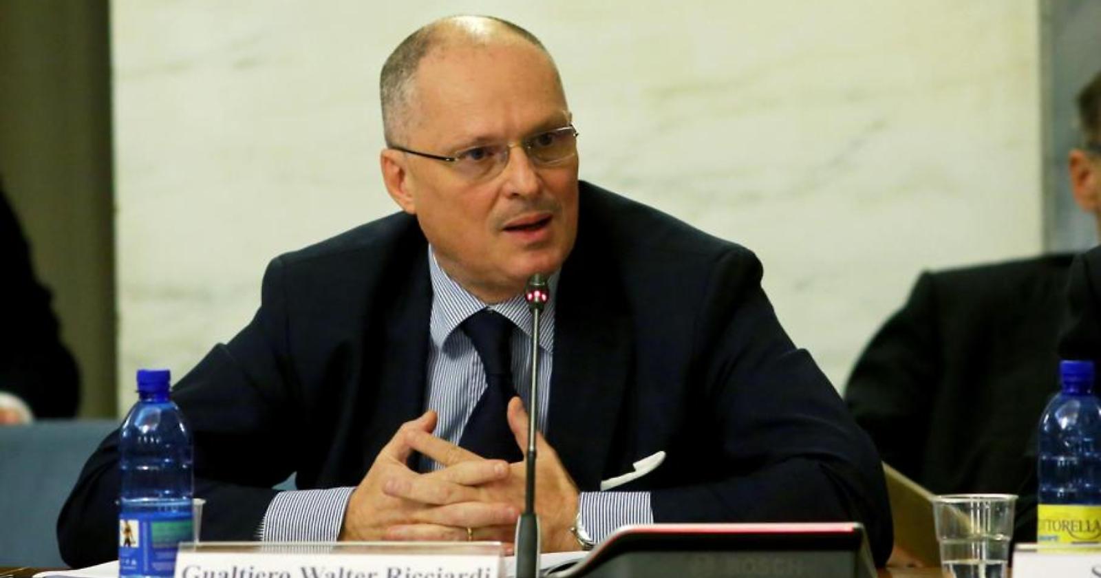 Coronavirus, Ricciardi: «Il contenimento è saltato, ora occorrono scelte coraggiose»