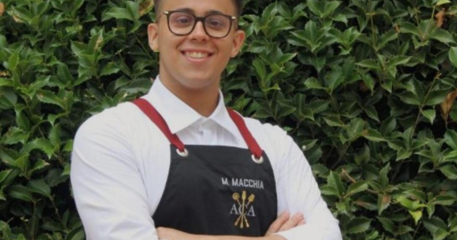 Debutta la nuova classe di “Antonino Chef Academy”. Fra i concorrenti il giovanissimo chef lucano Michele Macchia 