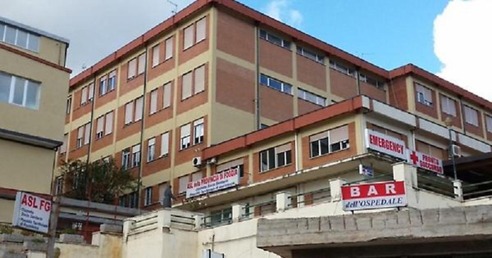 Coronavirus, 24 contagi al reparto "Alzheimer" dell'ex ospedale Umberto I di San Marco in Lamis