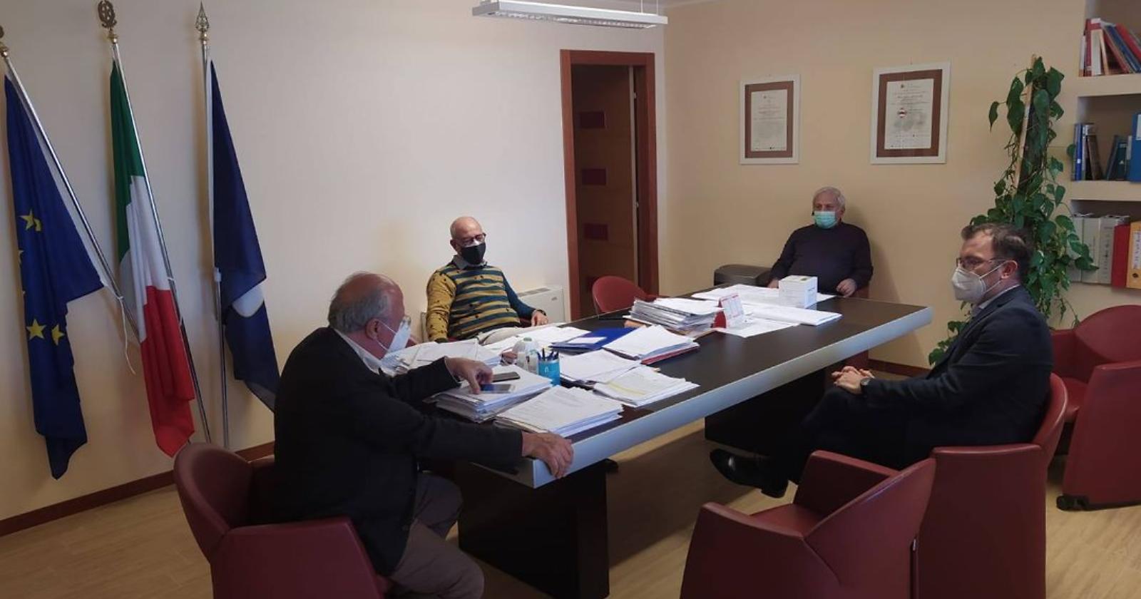 Covid: Il sindaco di Matera, Bennardi ha incontrato i vertici Asm