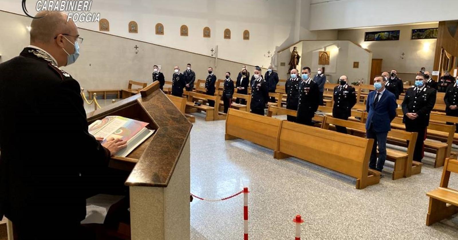 I Carabinieri di Foggia celebrano "Maria Virgo Fidelis”