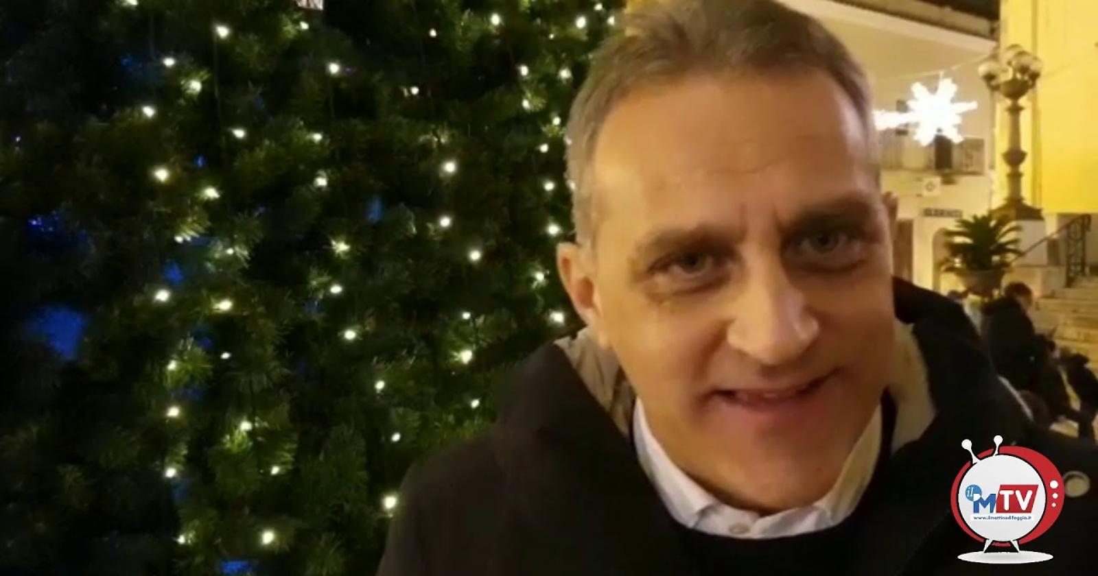 Gatta non rinuncia all'albero di Natale per accendere la Capitanata di speranza