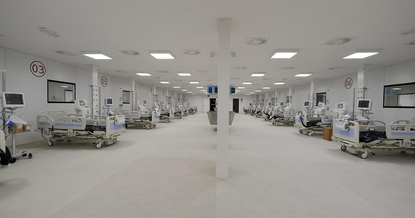 Ecco in Puglia l'ospedale Covid in Fiera del Levante, operativo da febbraio. Emiliano: «Non si pensi solo a Bari, potenzieremo anche Foggia e Lecce»