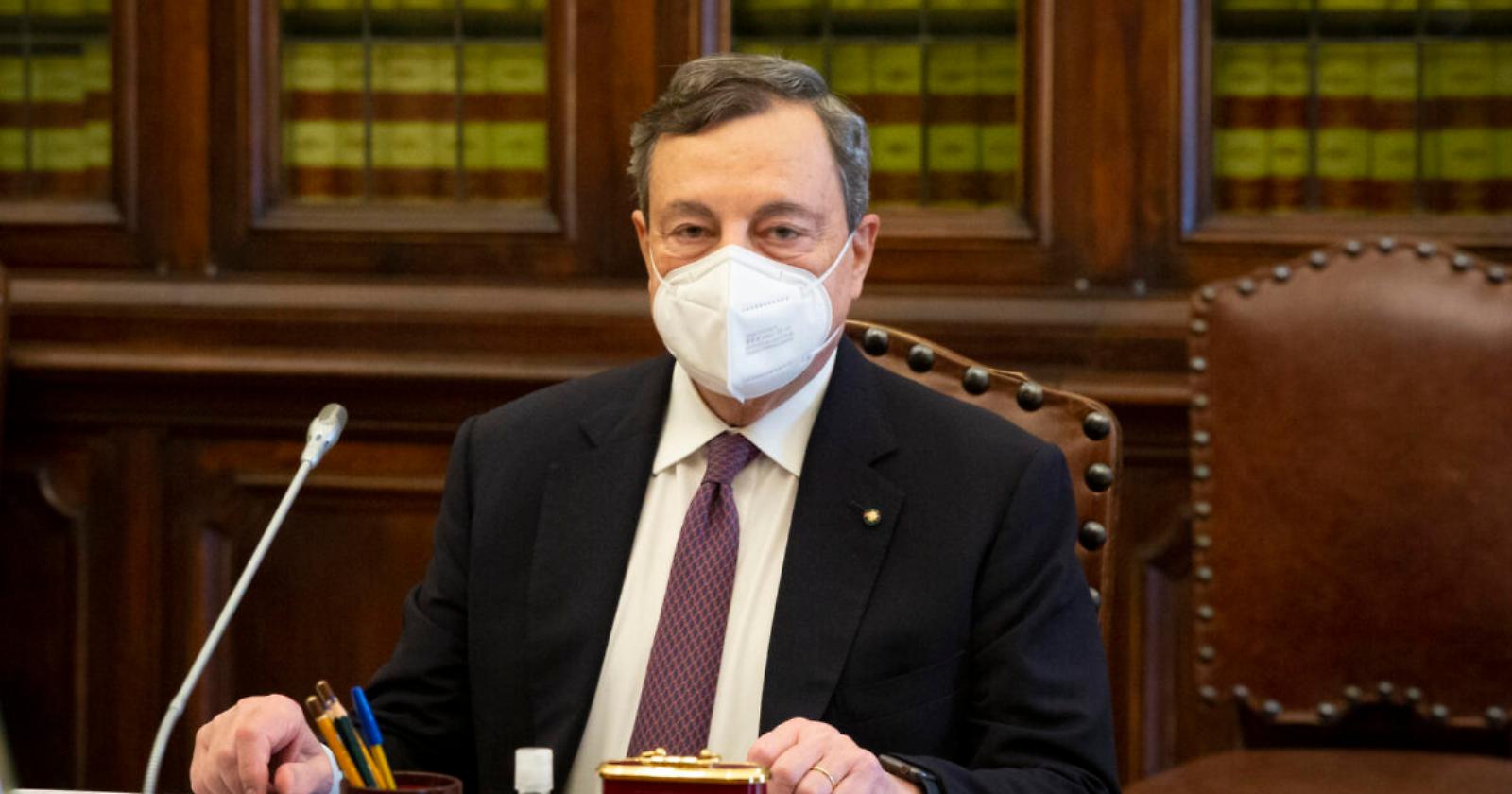 Draghi chiude il primo giro di consultazioni: tutti dichiaratamente con lui, tranne Fratelli d'Italia e, con riserva, Leu