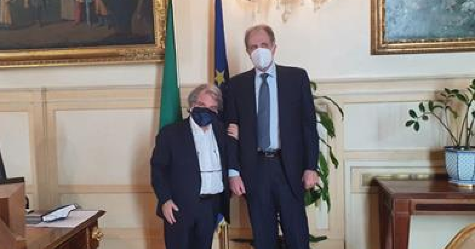 Bardi si consegna a Brunetta per il Recovery fund