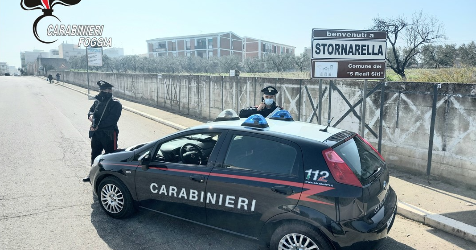 A Stornarella inseguimento tra i Carabinieri e un ghanese che non si ferma all'alt