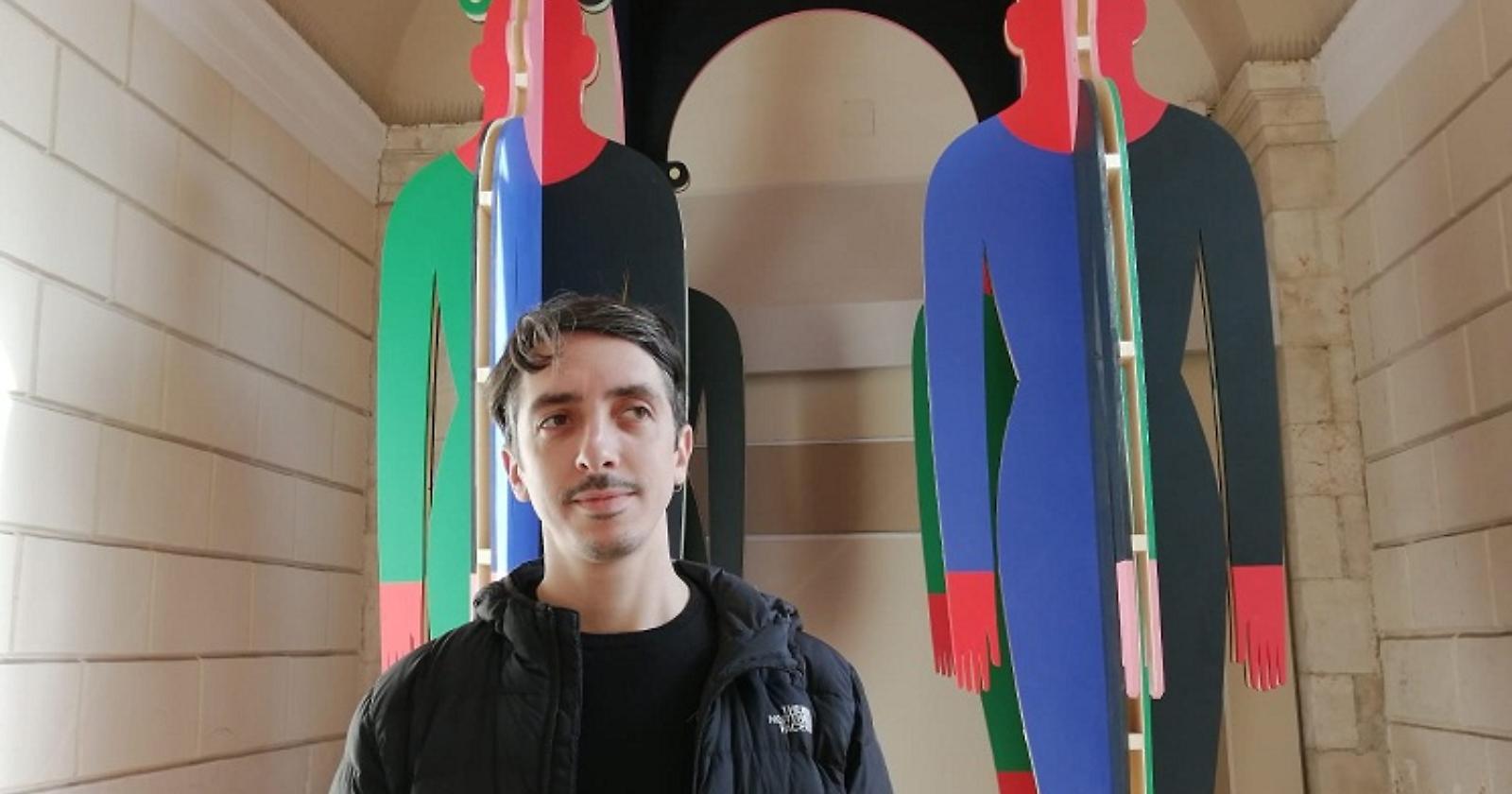 Tra mito e futuro, il foggiano Agostino Iacurci ridisegna Pomezia