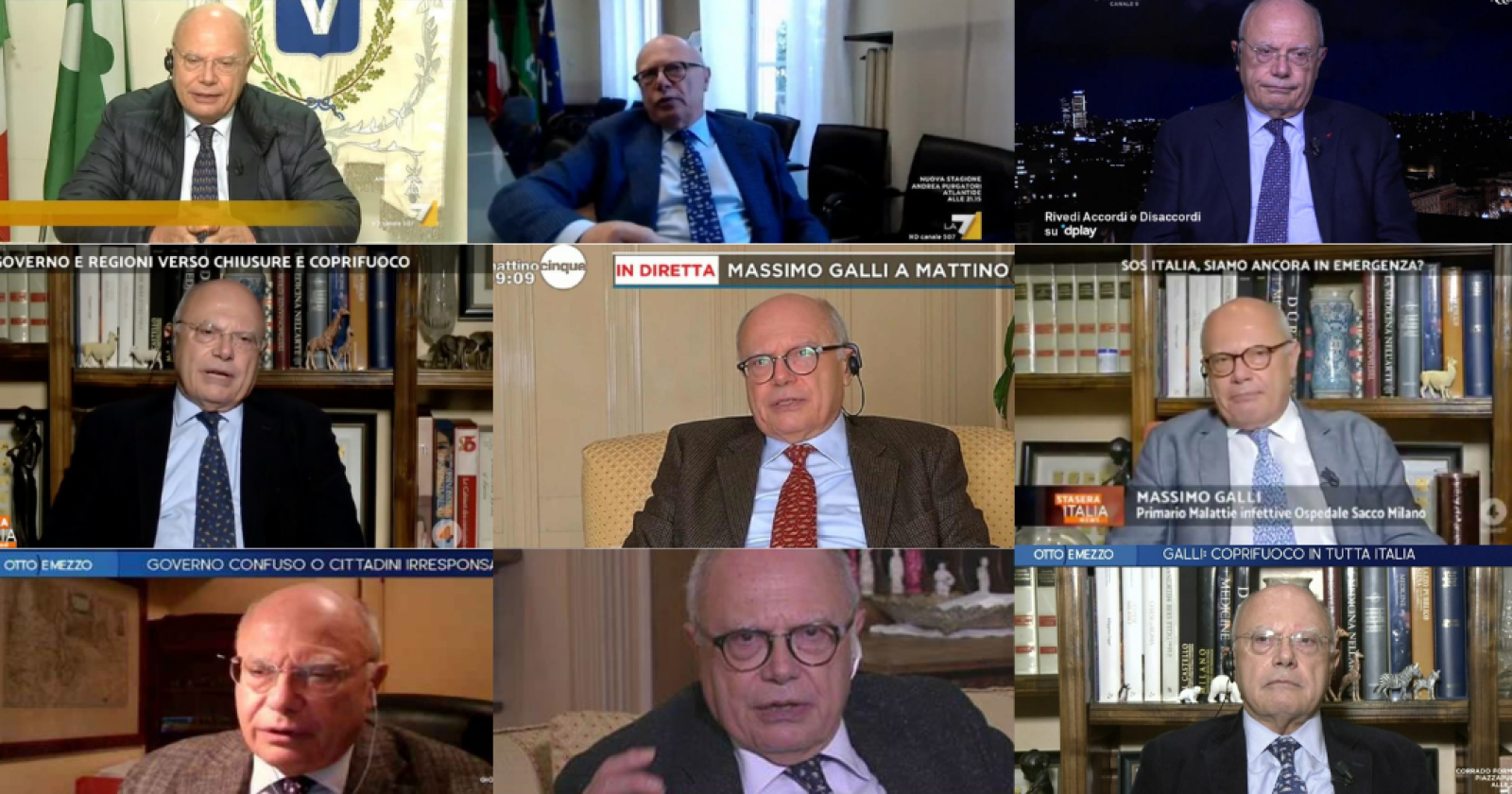 Se il virologo Galli avesse dedicato meno tempo alle telecamere e al dibattito politico ...