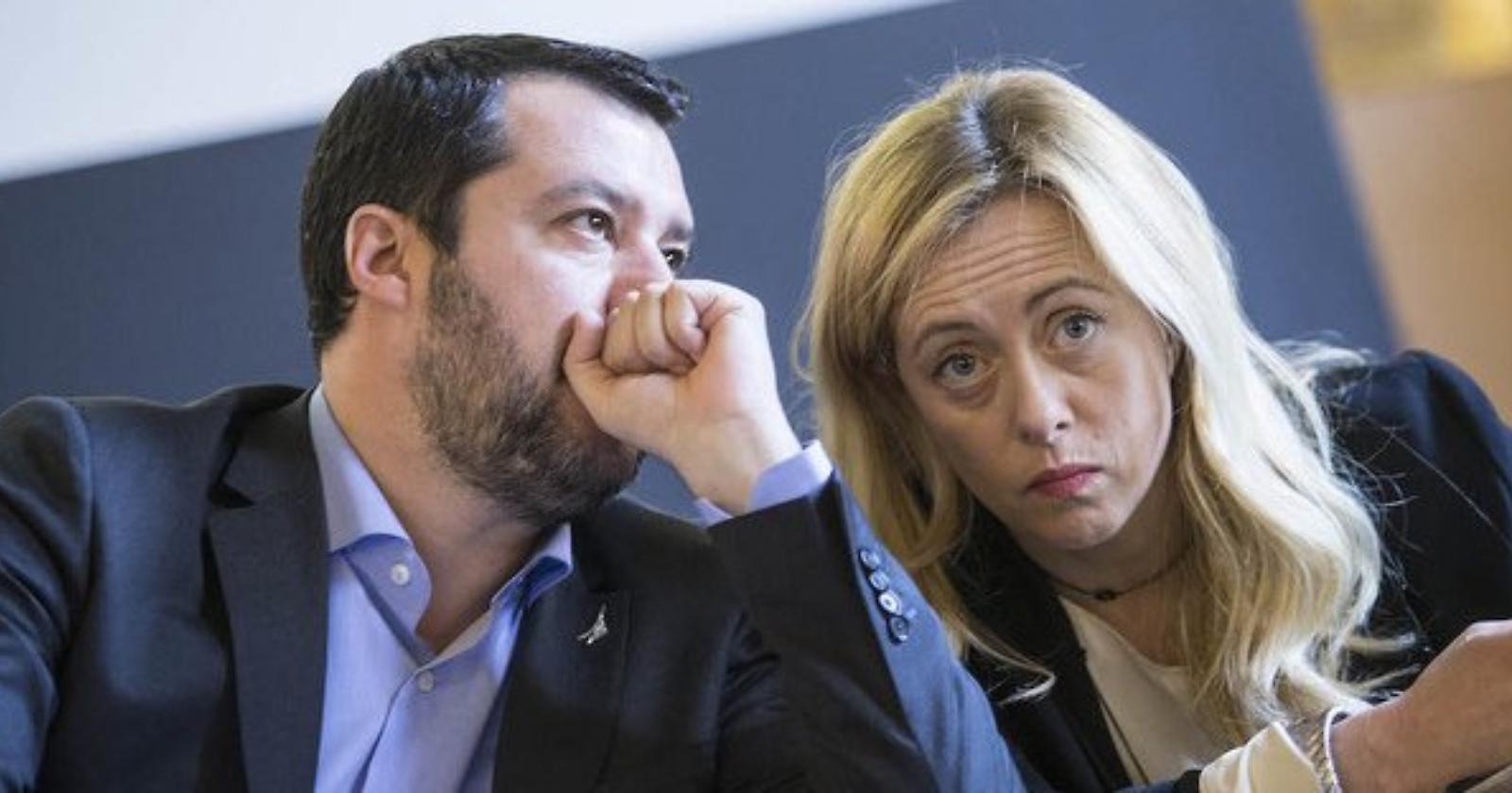 Salvini e Meloni, obiettivo comune: cancellare il coprifuoco
