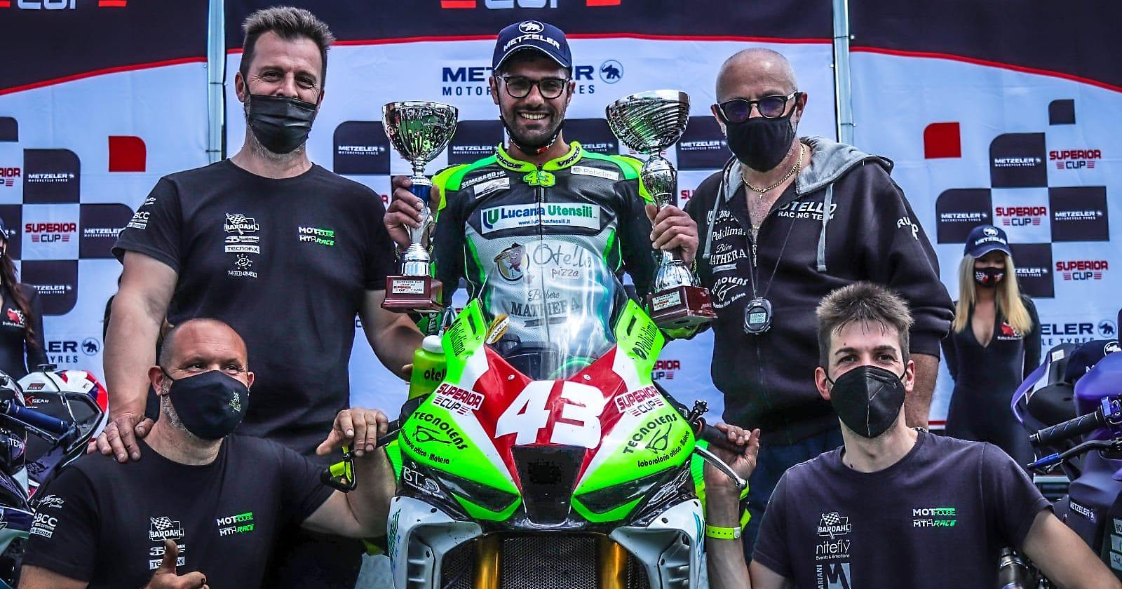 Esordio positivo al Mugello per il pilota materano Raffaele Rubino