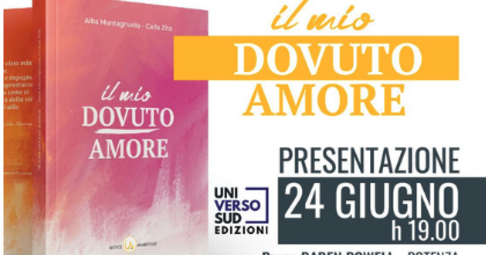 Potenza, Montagnuolo e Zita al Baden Powell per presentare Il mio dovuto amore