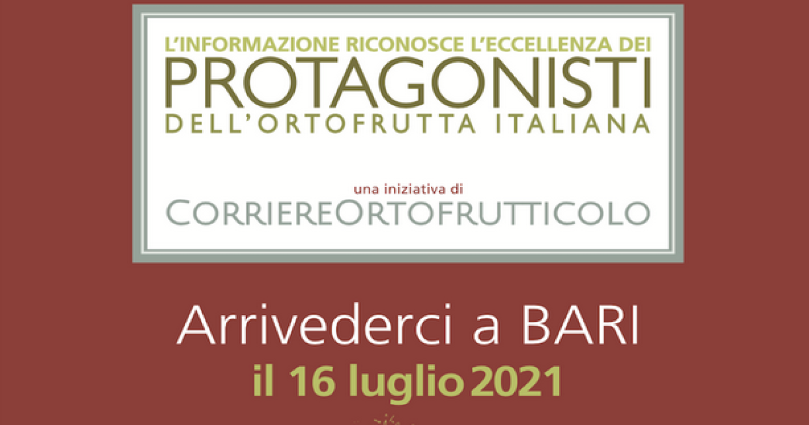 Protagonisti dell’Ortofrutta Italiana: a Turi la Basilicata è protagonista