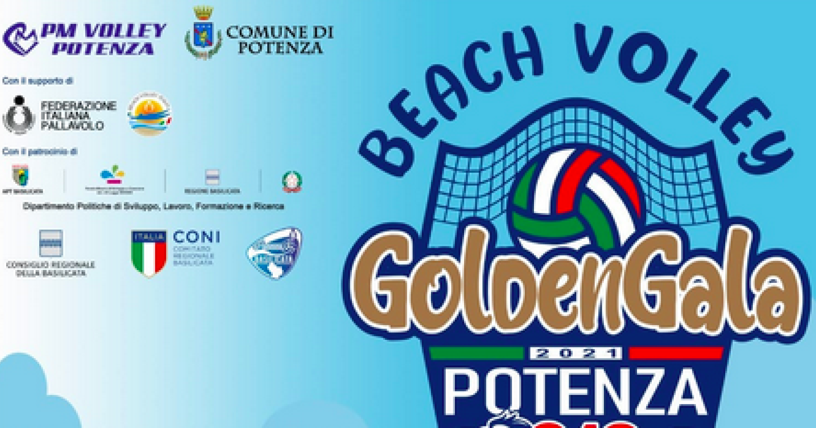  Pallavolo: presentato a Potenza il Beach volley golden gala 