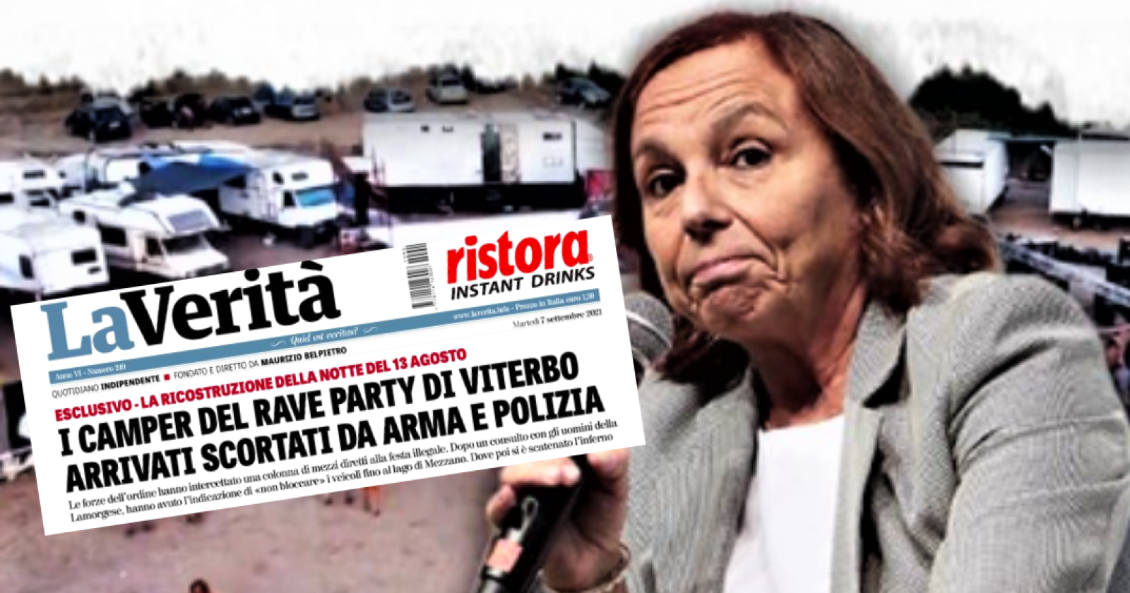 Lamorgese al Siap: «Ho le spalle larghe». Oggi l'informativa sui fatti di Viterbo in diretta Tv