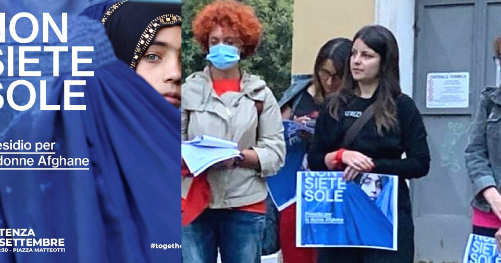 'Non siete sole, presidio per le donne afgane', la Basilicata con Pipponzi e Mignoli risponde presente