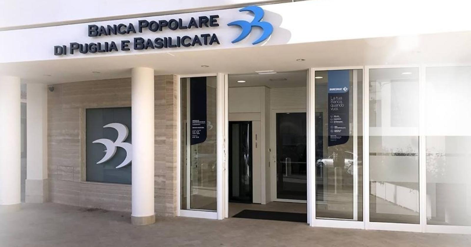 Banca Popolare di Puglia e Basilicata, approvata la semestrale 2021: «Previste nuove sinergie e sviluppi»