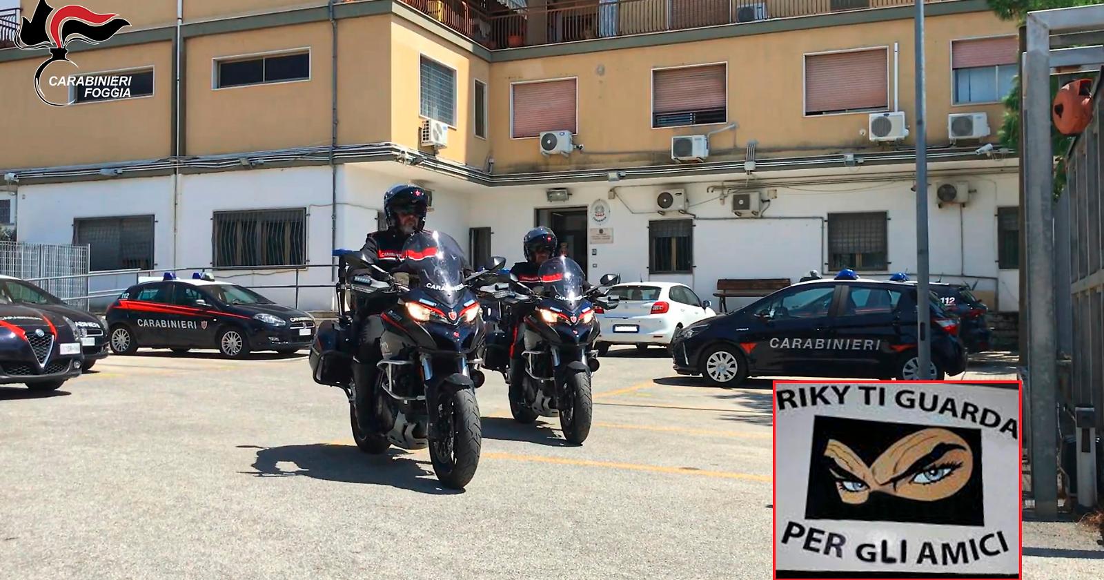 Fantasia e sregolatezza, "Ricky ti guarda" finisce in manette a Manfredonia