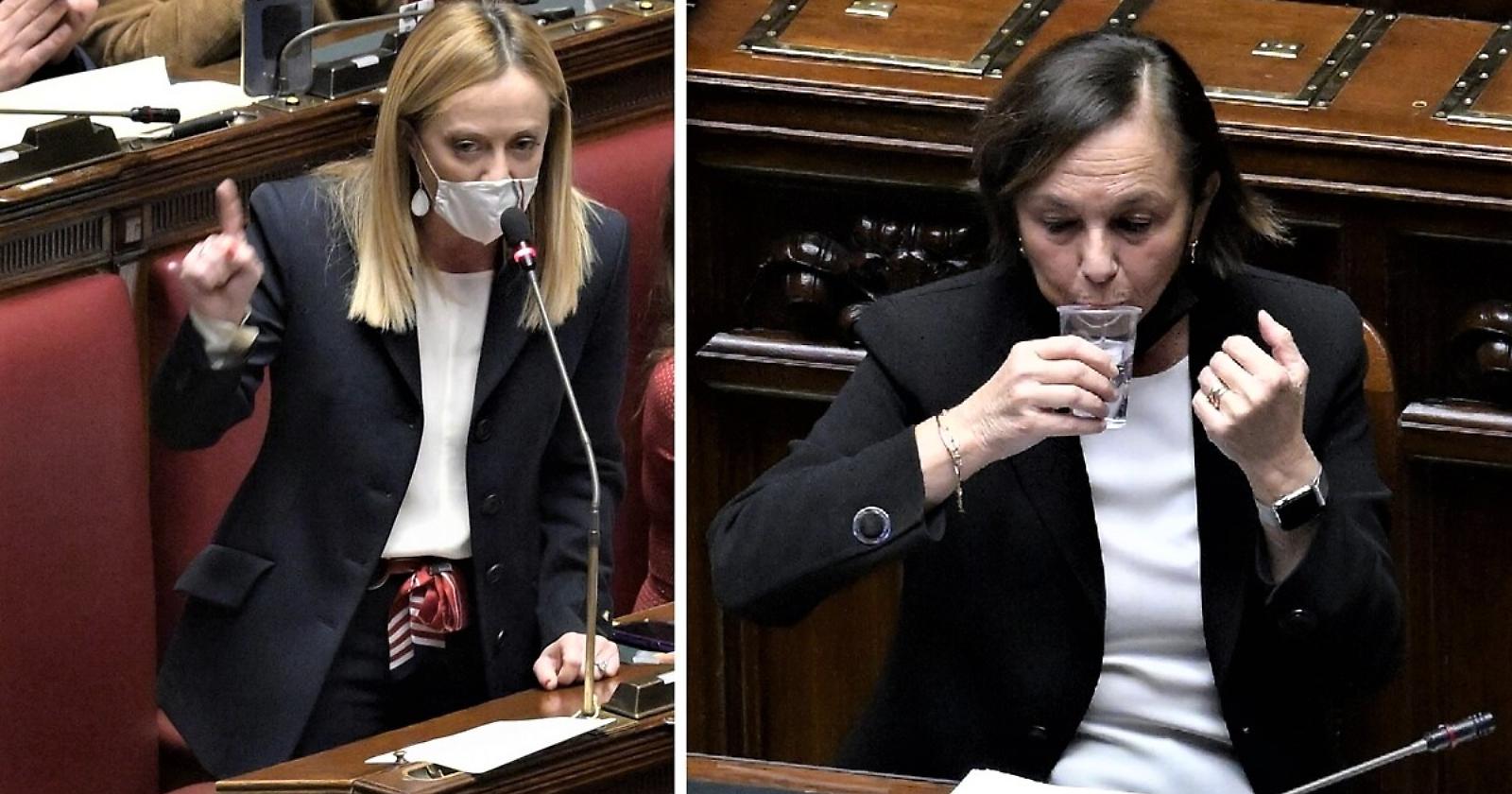 L'affondo di Giorgia Meloni: «Il corteo verso la Cgil era autorizzato, Landini chieda le dimissioni di Lamorgese»