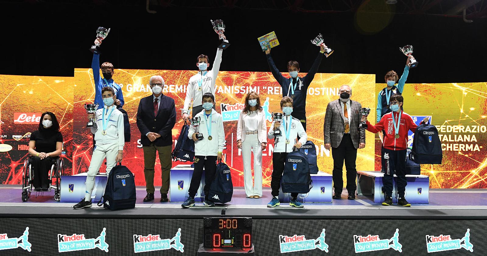 Dolce la scherma al trofeo Kinder di Riccione per la giovanissima atleta foggiana Leonilde Buenza