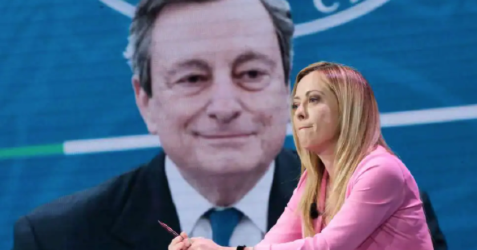 Pure Giorgia tentata da Draghi: «Ho un buon rapporto, mi ascolta»