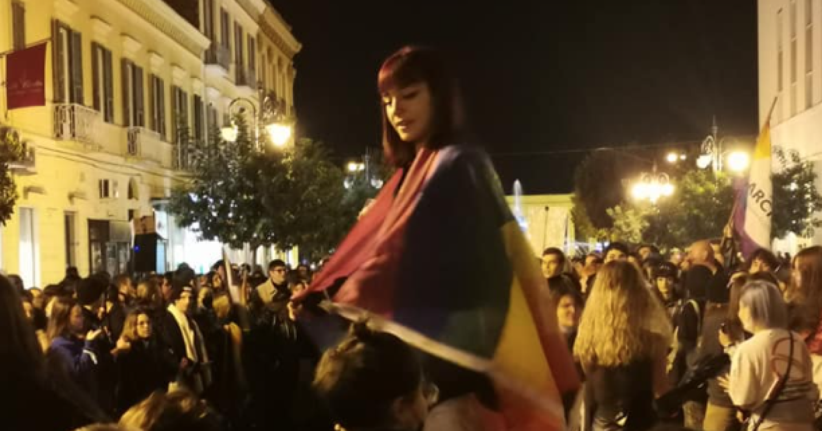 Anche a Foggia in piazza per gridare «vergogna» contro l'affossamento del Zan